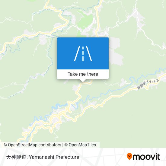 天神隧道 map