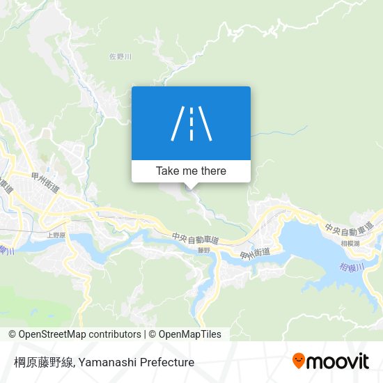 棡原藤野線 map