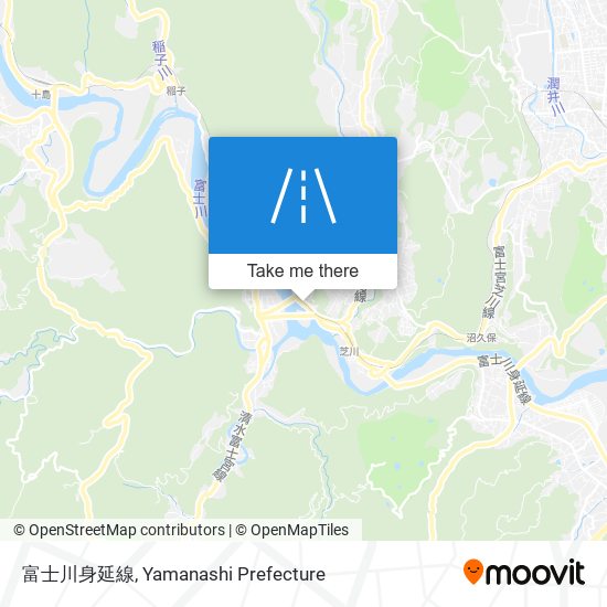 富士川身延線 map