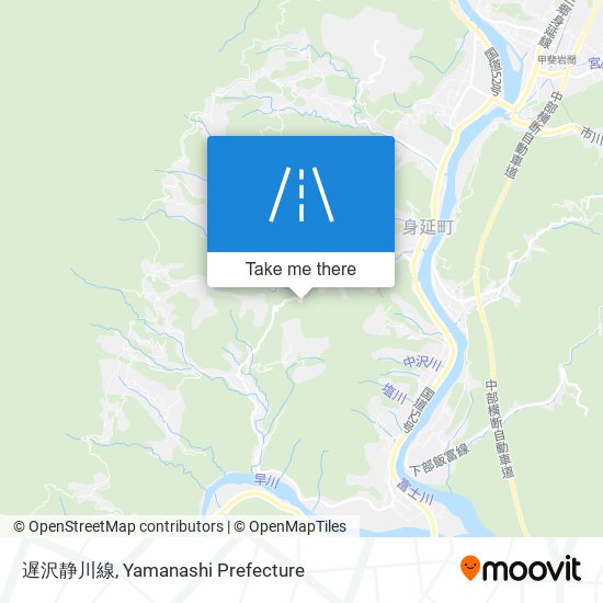 遅沢静川線 map