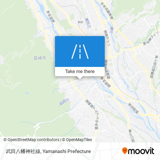 武田八幡神社線 map