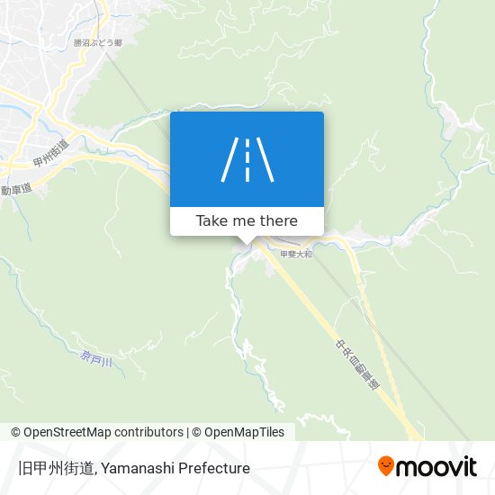 旧甲州街道 map