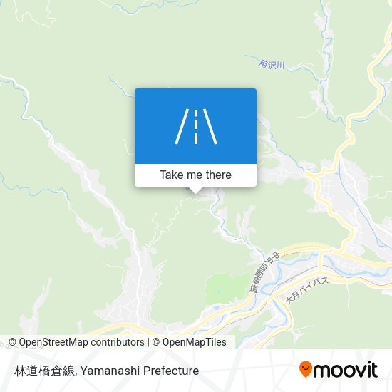 林道橋倉線 map