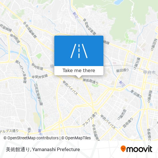 美術館通り map