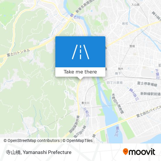 寺山橋 map