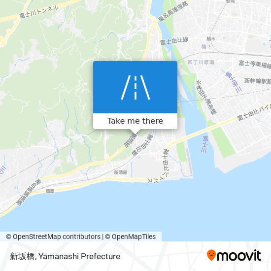 新坂橋 map