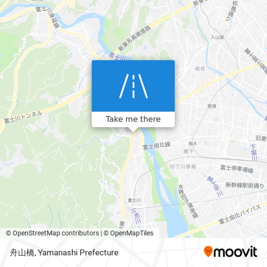 舟山橋 map