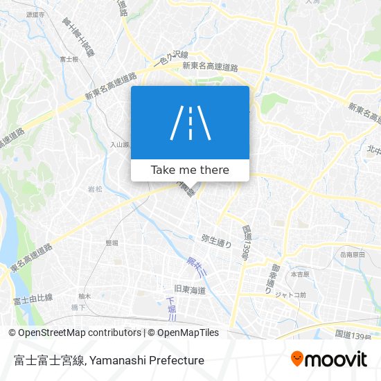 富士富士宮線 map