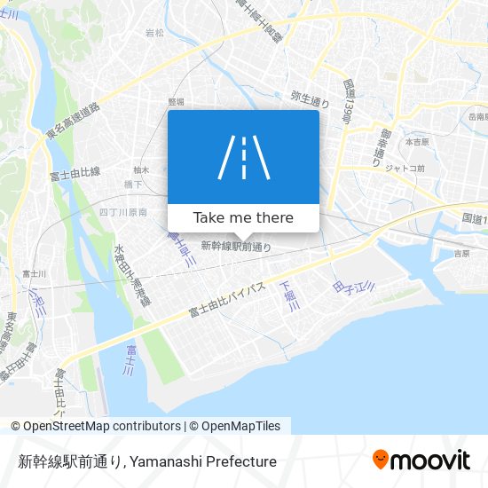 新幹線駅前通り map