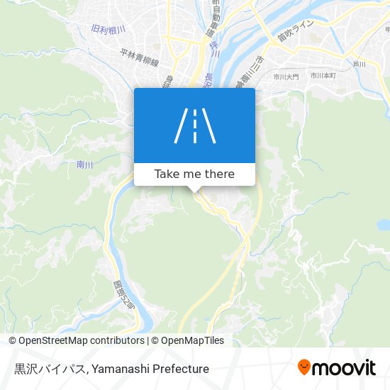 黒沢バイパス map