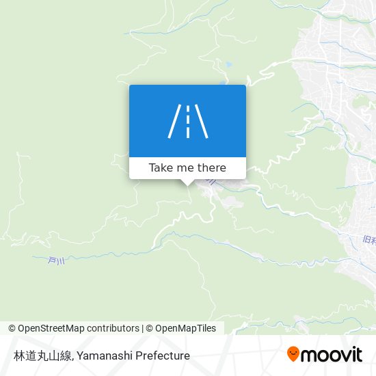 林道丸山線 map