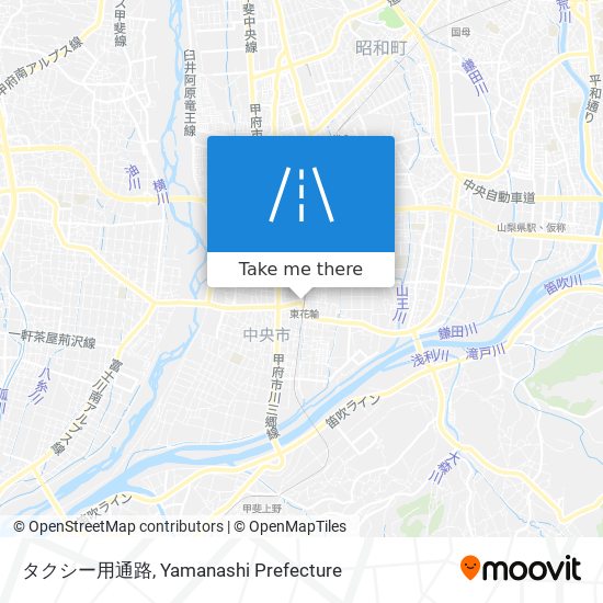 タクシー用通路 map