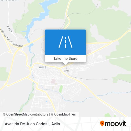 Avenida De Juan Carlos I map