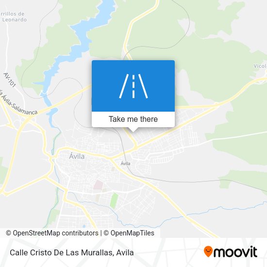 Calle Cristo De Las Murallas map