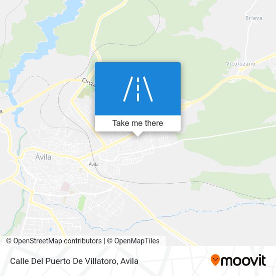 Calle Del Puerto De Villatoro map