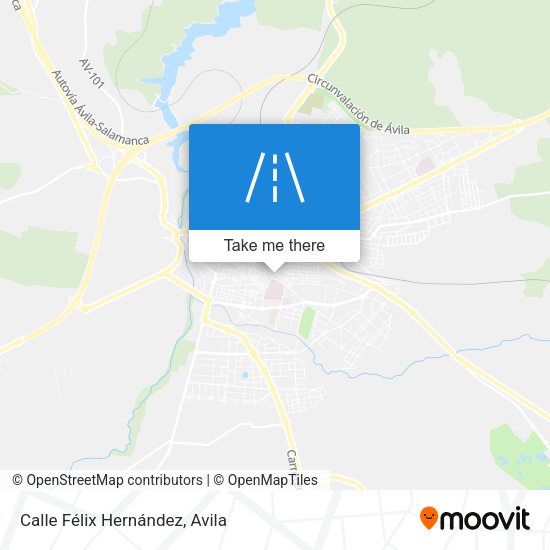 Calle Félix Hernández map