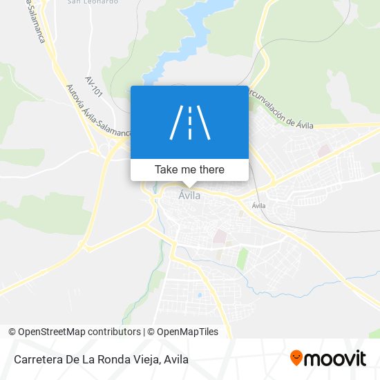 Carretera De La Ronda Vieja map