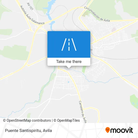 Puente Santispiritu map