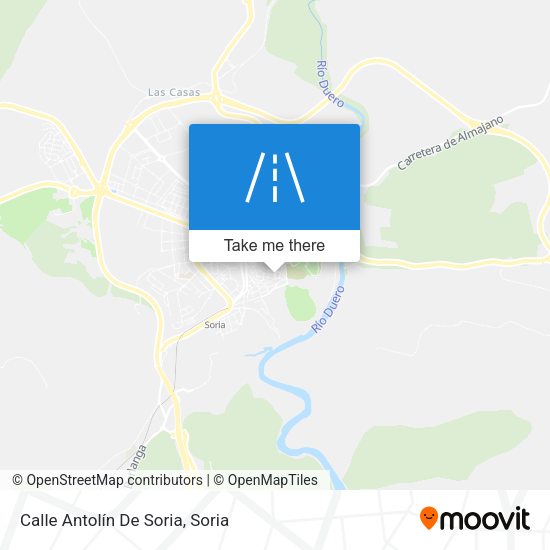 Calle Antolín De Soria map