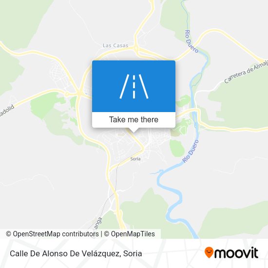 Calle De Alonso De Velázquez map