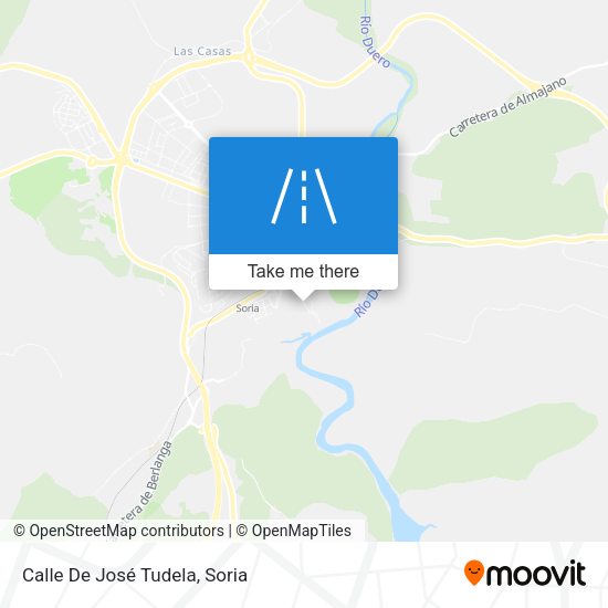 Calle De José Tudela map