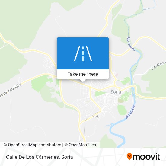 Calle De Los Cármenes map