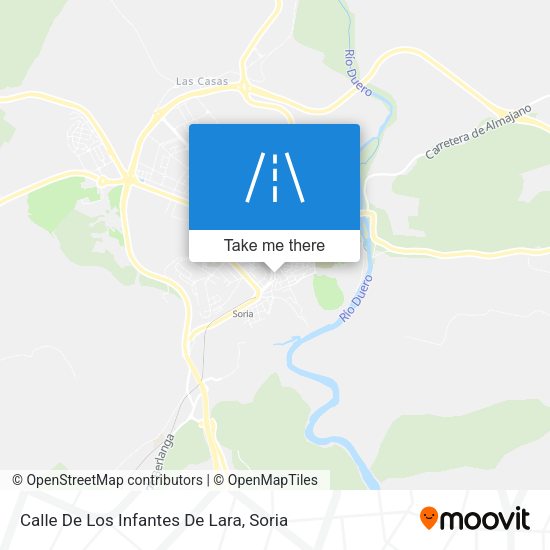 Calle De Los Infantes De Lara map