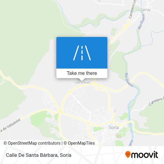 Calle De Santa Bárbara map