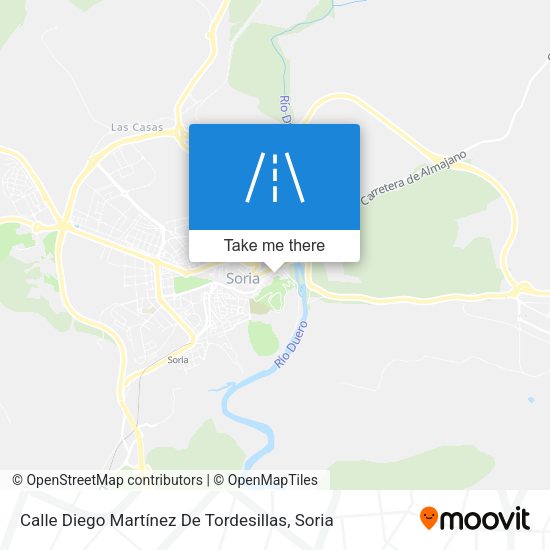 Calle Diego Martínez De Tordesillas map