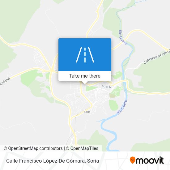 Calle Francisco López De Gómara map