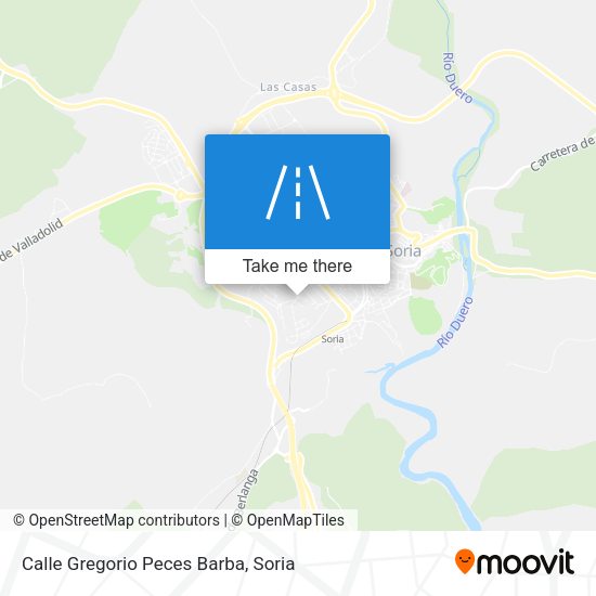 Calle Gregorio Peces Barba map