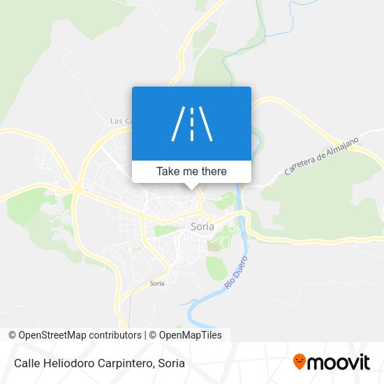 Calle Heliodoro Carpintero map