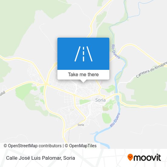 Calle José Luis Palomar map