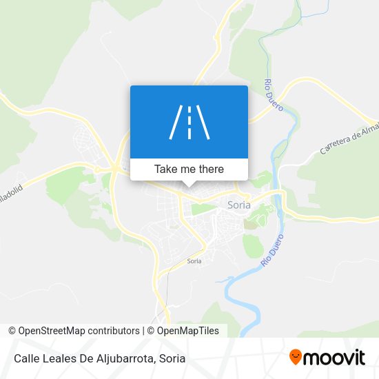 Calle Leales De Aljubarrota map
