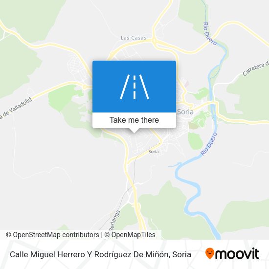 Calle Miguel Herrero Y Rodríguez De Miñón map
