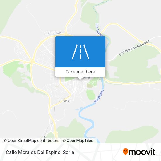Calle Morales Del Espino map