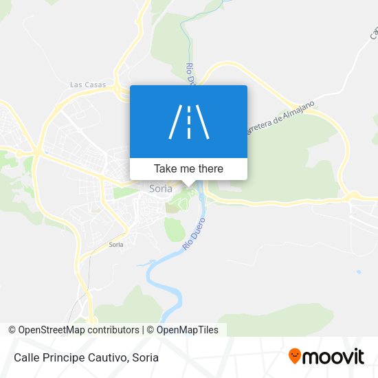 Calle Principe Cautivo map