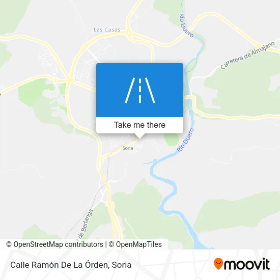 Calle Ramón De La Órden map