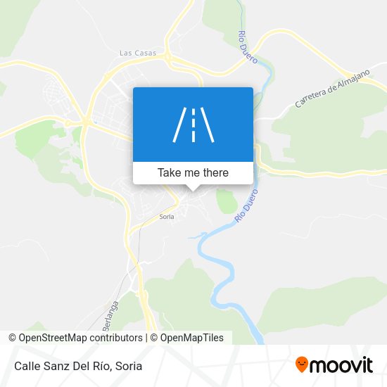 Calle Sanz Del Río map