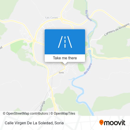 Calle Virgen De La Soledad map