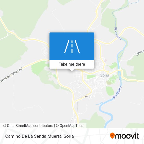 Camino De La Senda Muerta map