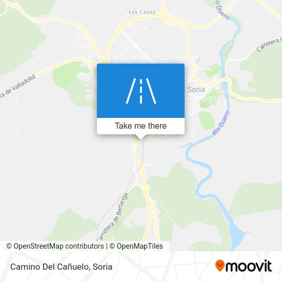 Camino Del Cañuelo map