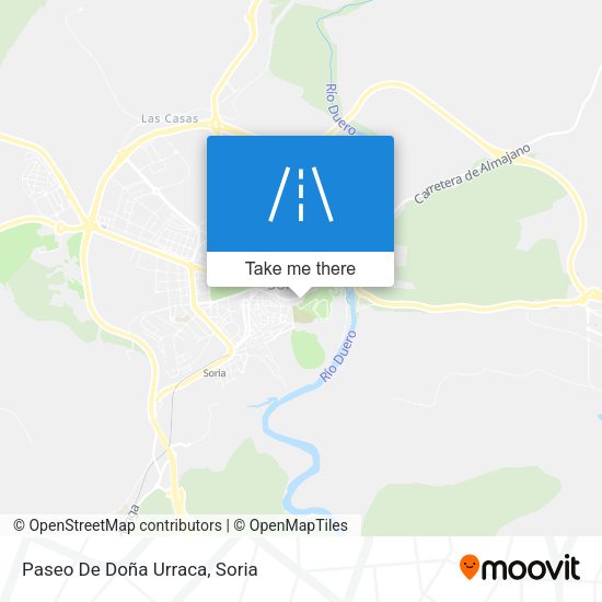Paseo De Doña Urraca map