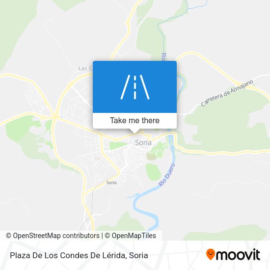 Plaza De Los Condes De Lérida map