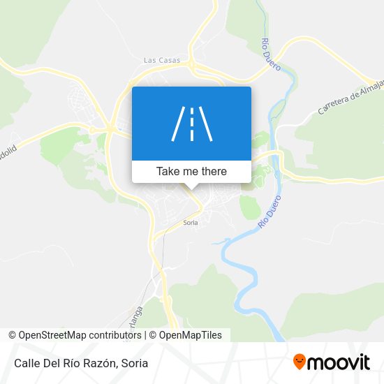 Calle Del Río Razón map