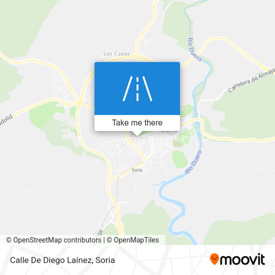 Calle De Diego Laínez map