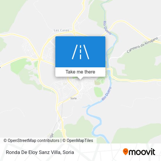Ronda De Eloy Sanz Villa map