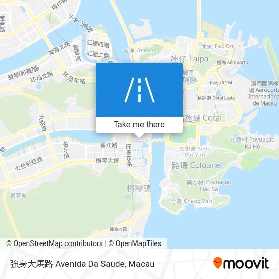 強身大馬路 Avenida Da Saúde map