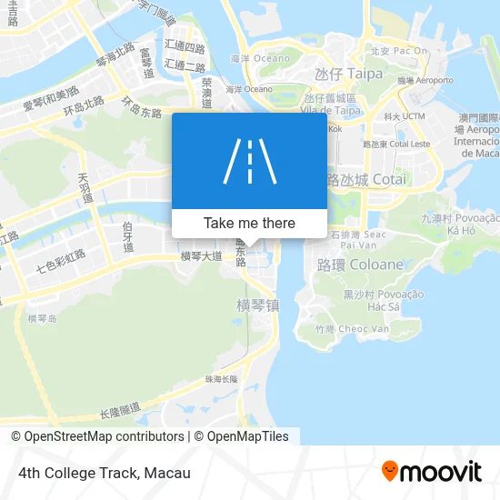 4th College Track map