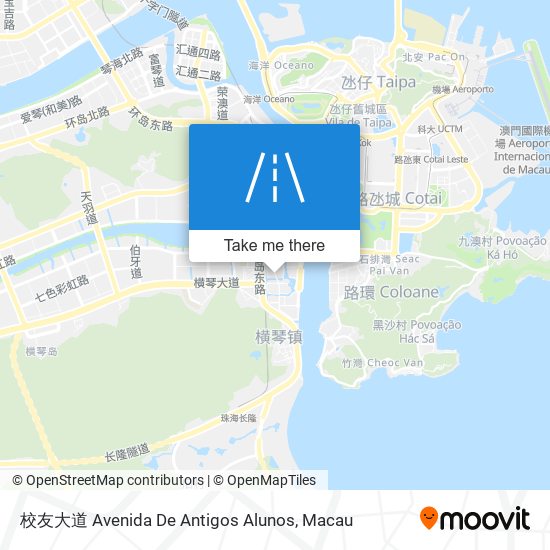 校友大道 Avenida De Antigos Alunos地圖